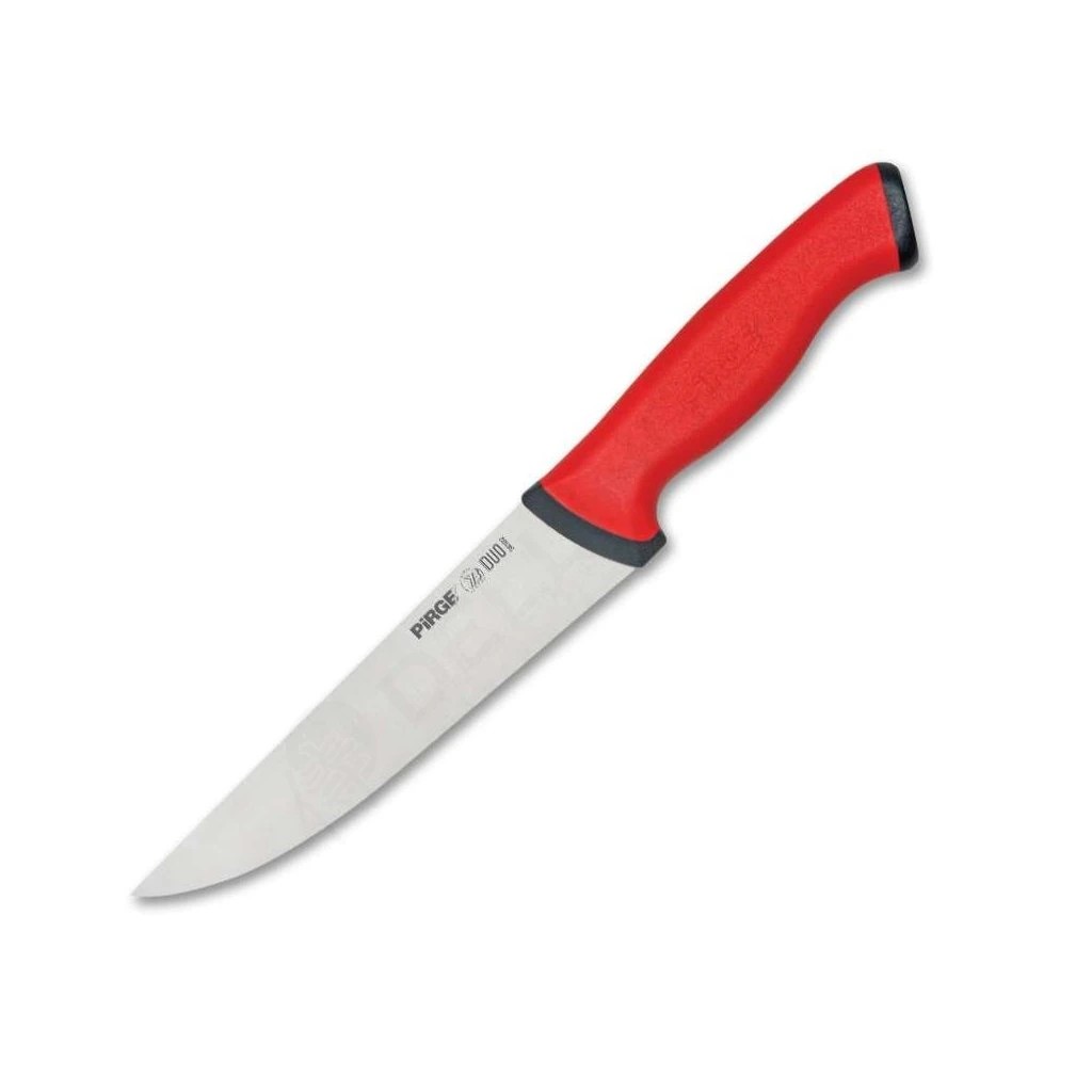 foto �eznick� porcovac� n�� 205 mm - �erven�, Pirge DUO Butcher